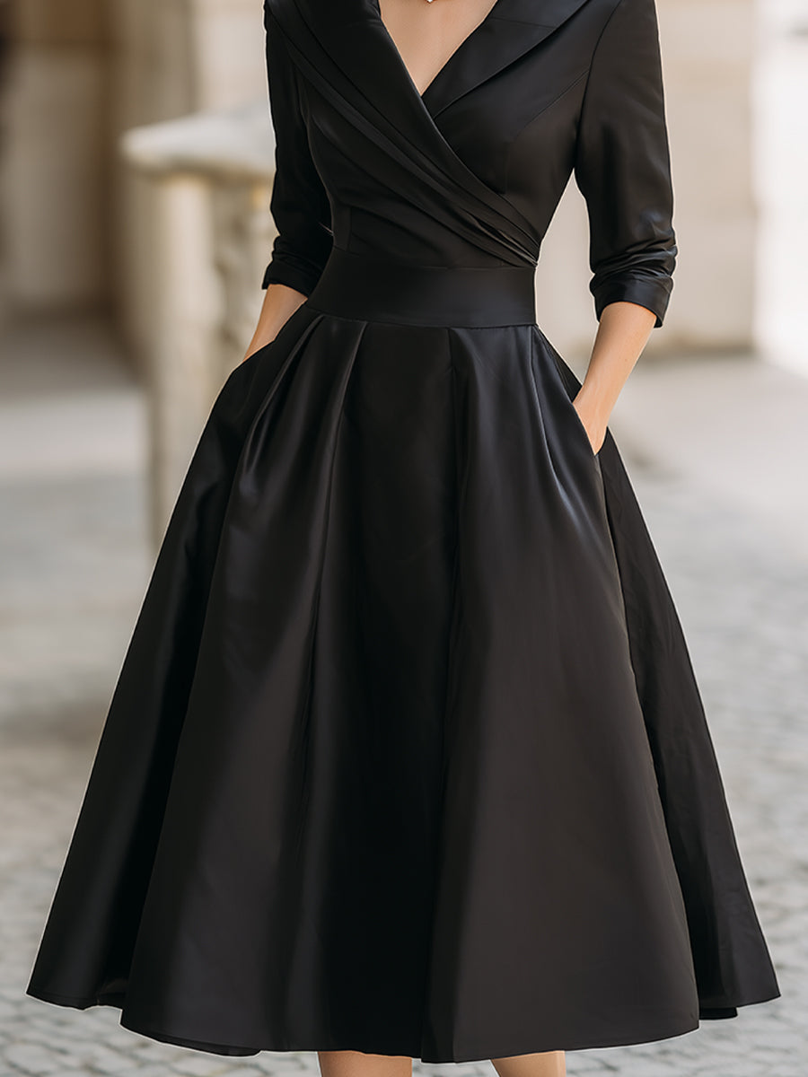 Lea | Elegant Midi-klänning