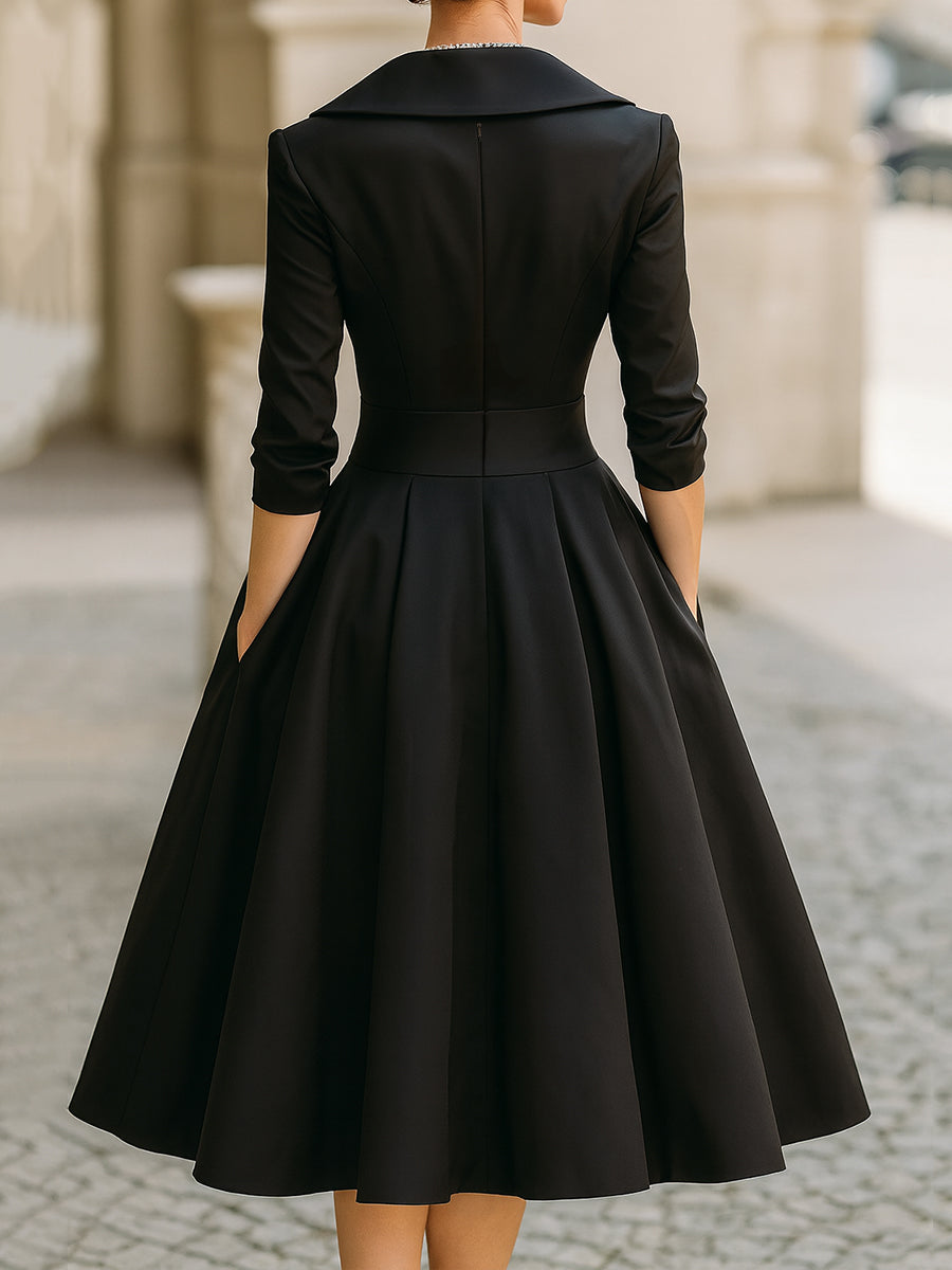 Lea | Elegant Midi-klänning