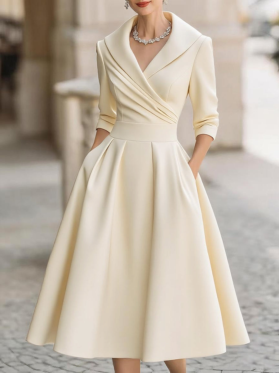Lea | Elegant Midi-klänning