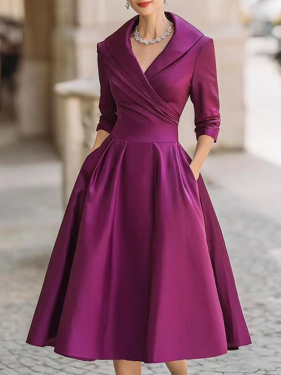 Lea | Elegant Midi-klänning