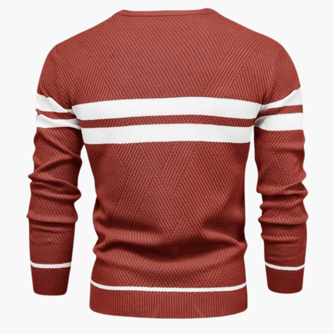 Randig herrtröja – varm, bekväm & stilfull på vintern