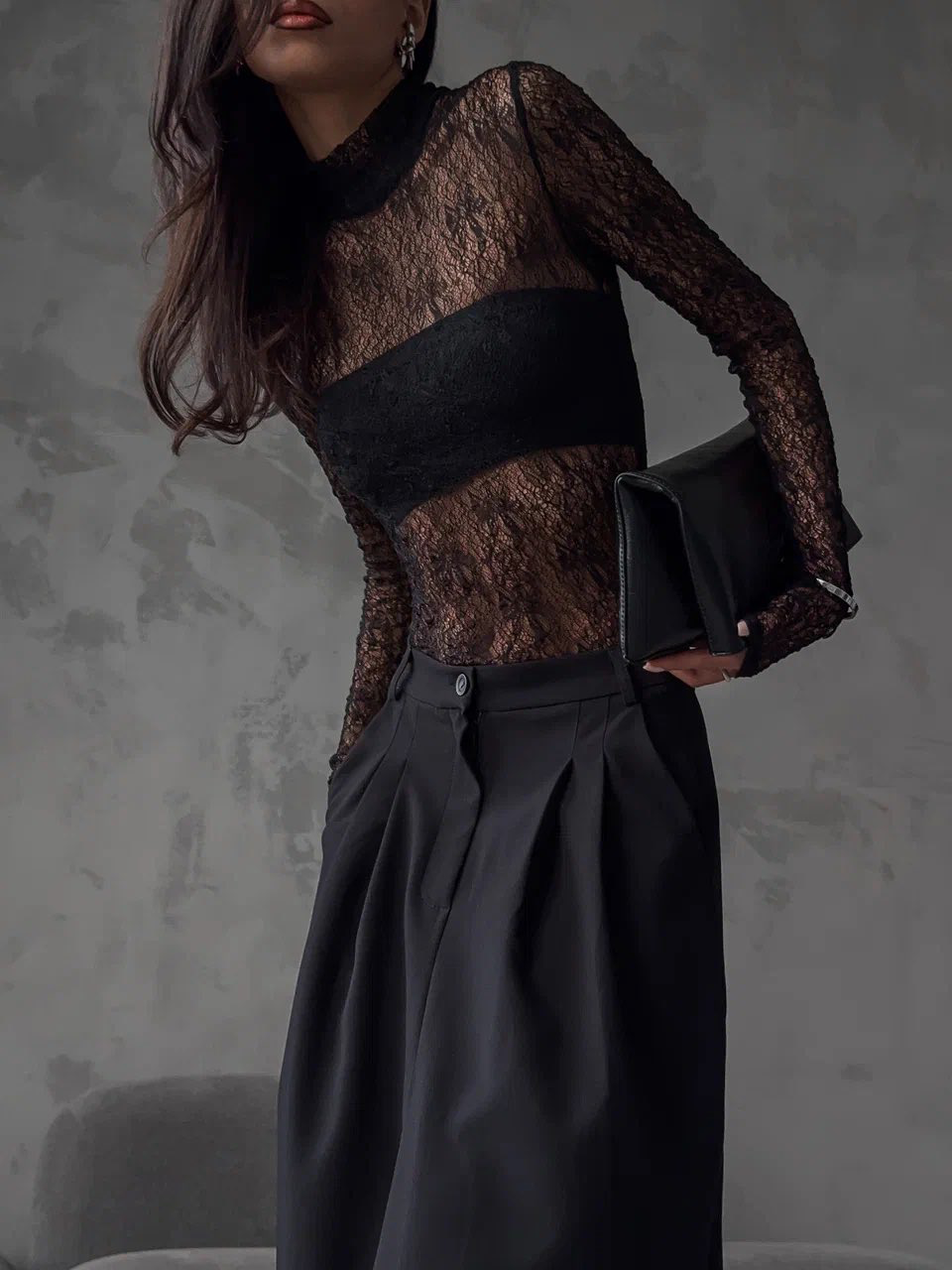 Lioréa | Chik plisserad lång kjol