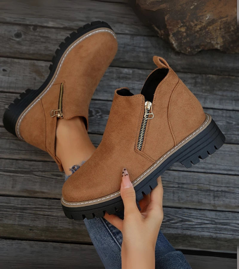 Miladie – Ortopedisk stövel med sidodragkedja