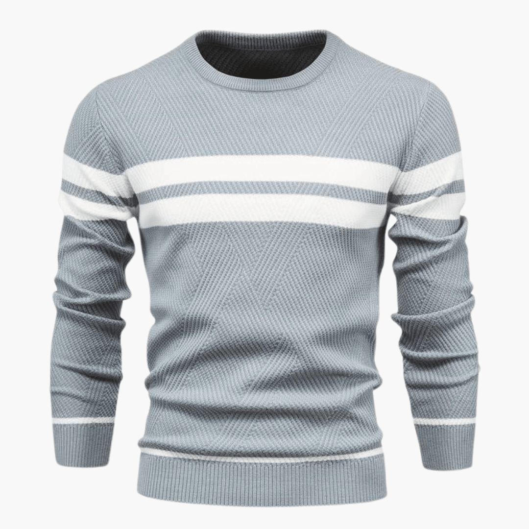 Randig herrtröja – varm, bekväm & stilfull på vintern