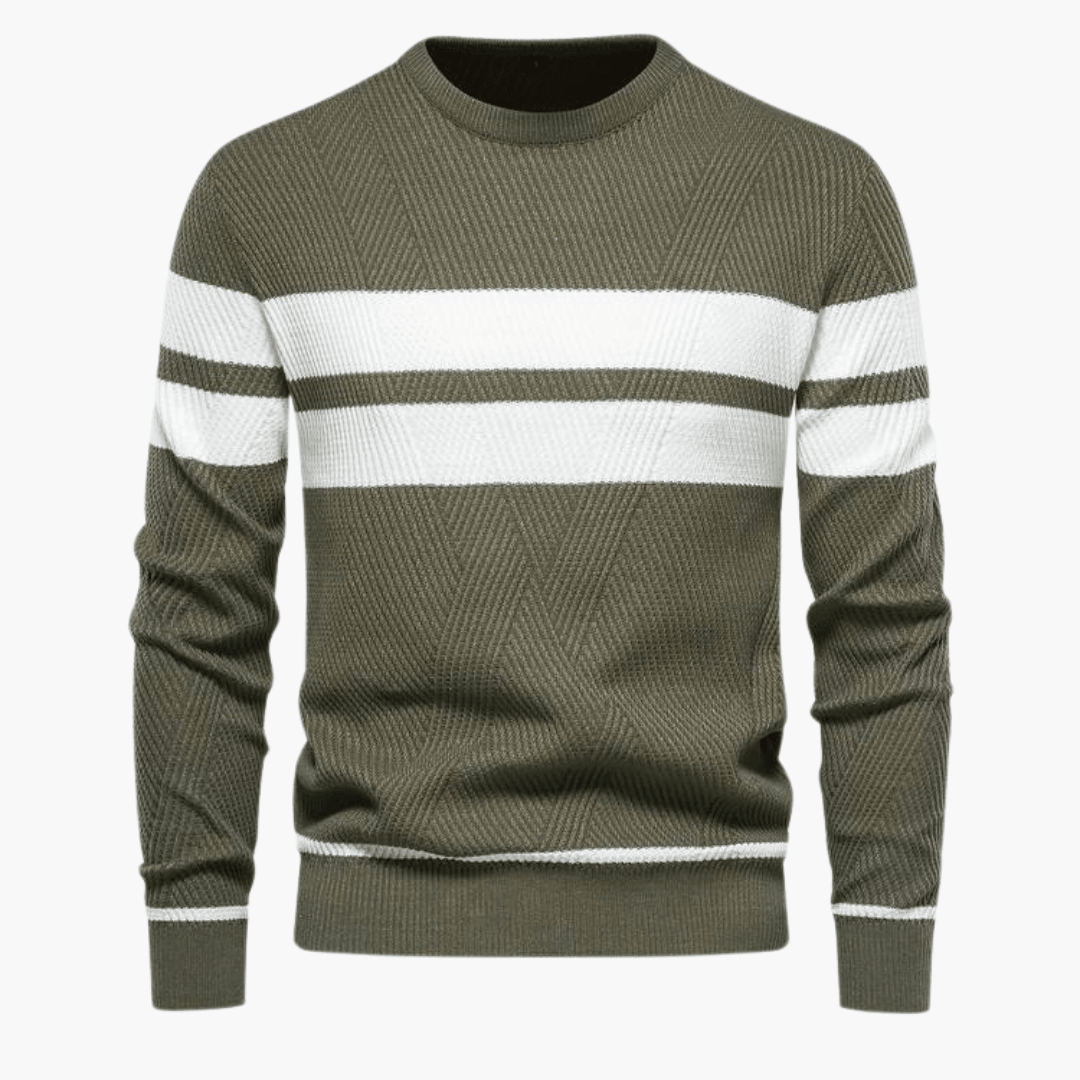 Randig herrtröja – varm, bekväm & stilfull på vintern