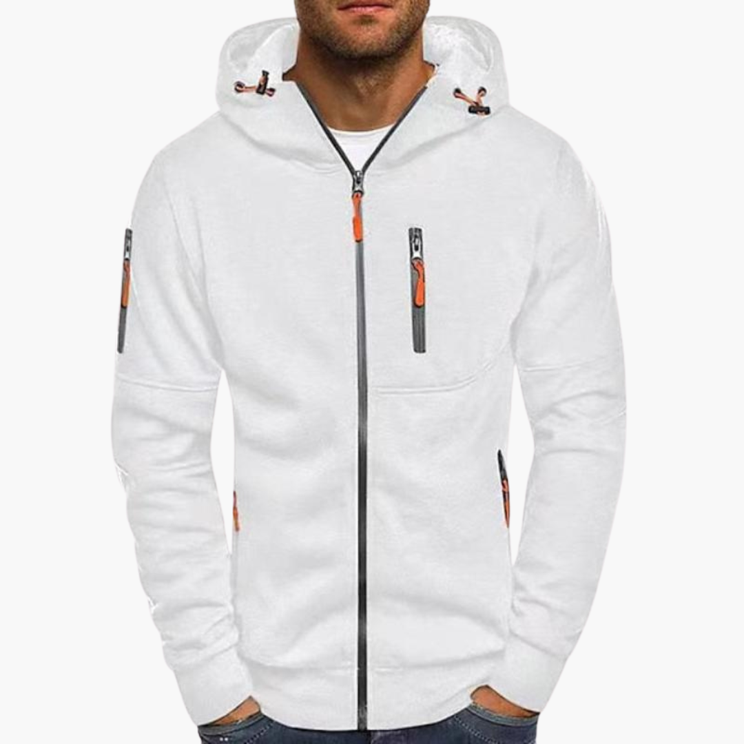 Moritz | Hoodie med dragkedja