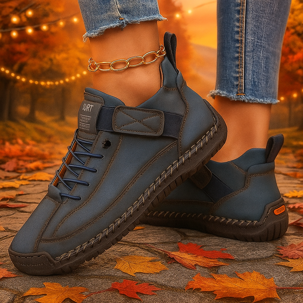 Mia™ | Ortopediska Komfort-sneakers Mörkblå