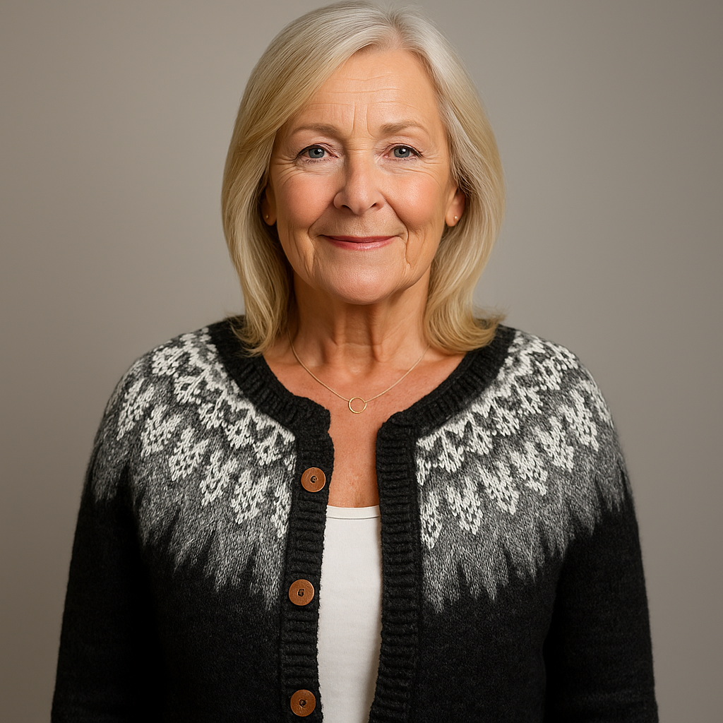 Svensson - Klassisk Isländsk Ullcardigan