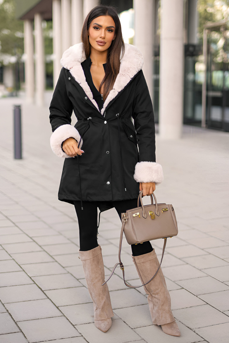 Tila | Stilren Varm Vinterjacka