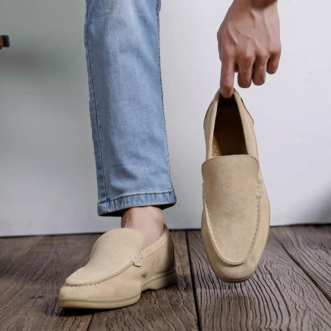 Exklusiva herrloafers i Milano-stil