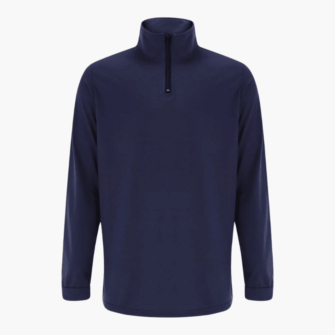 Sweatshirt med dragkedja för herr – sportig & bekväm