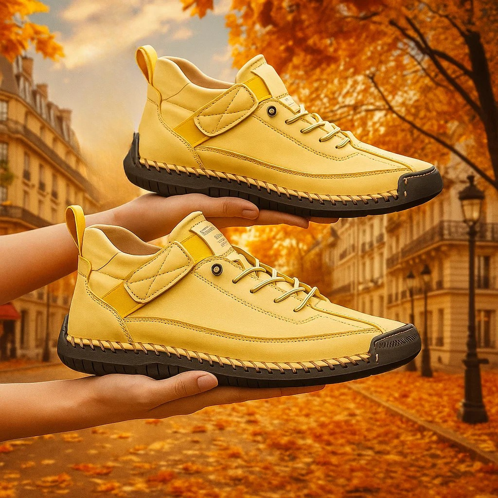 Mia™ | Ortopediska komfortskor Gula