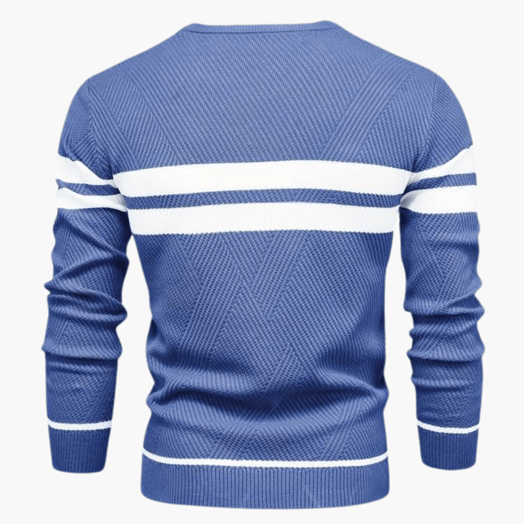 Randig herrtröja – varm, bekväm & stilfull på vintern