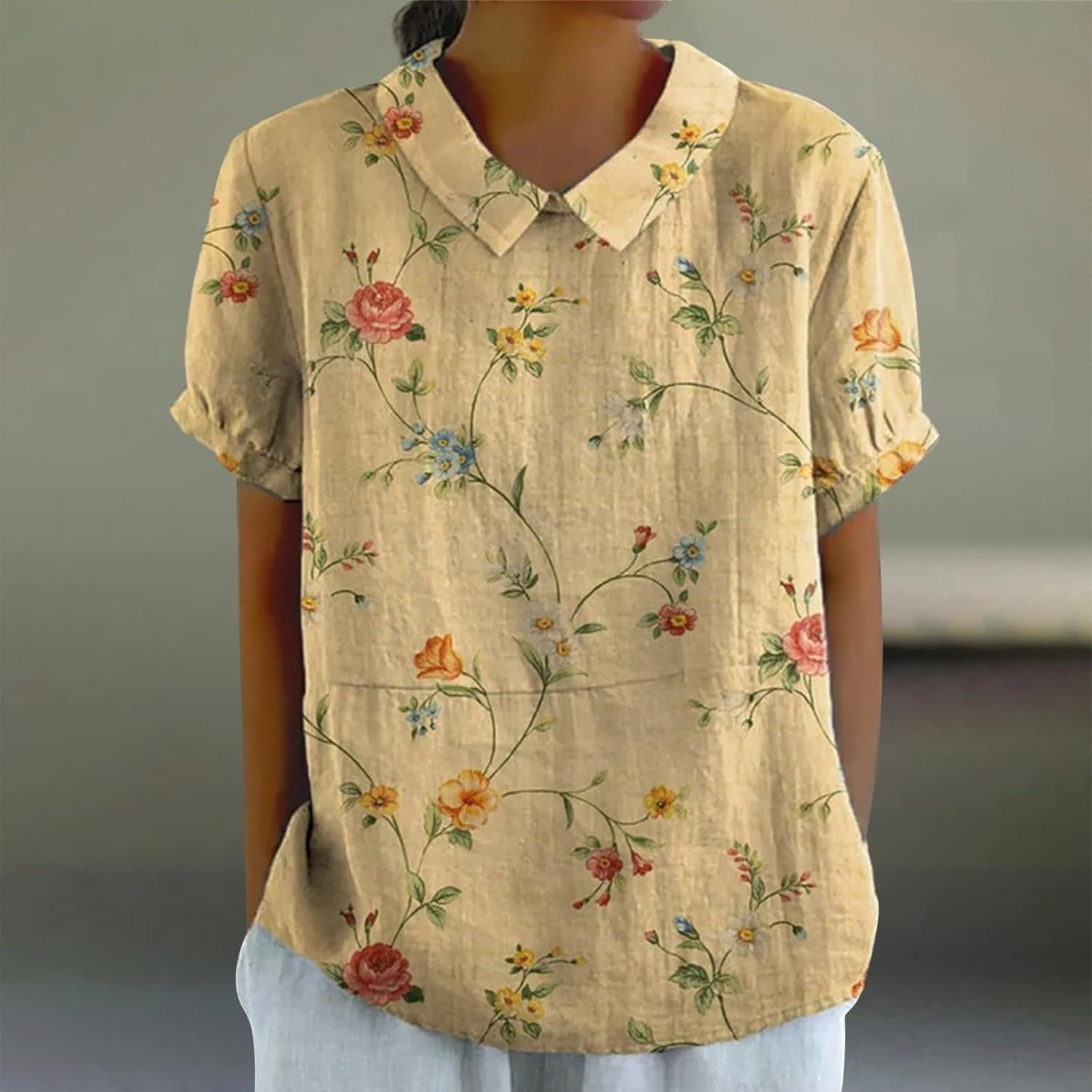 Charlotte | Blommig Blus