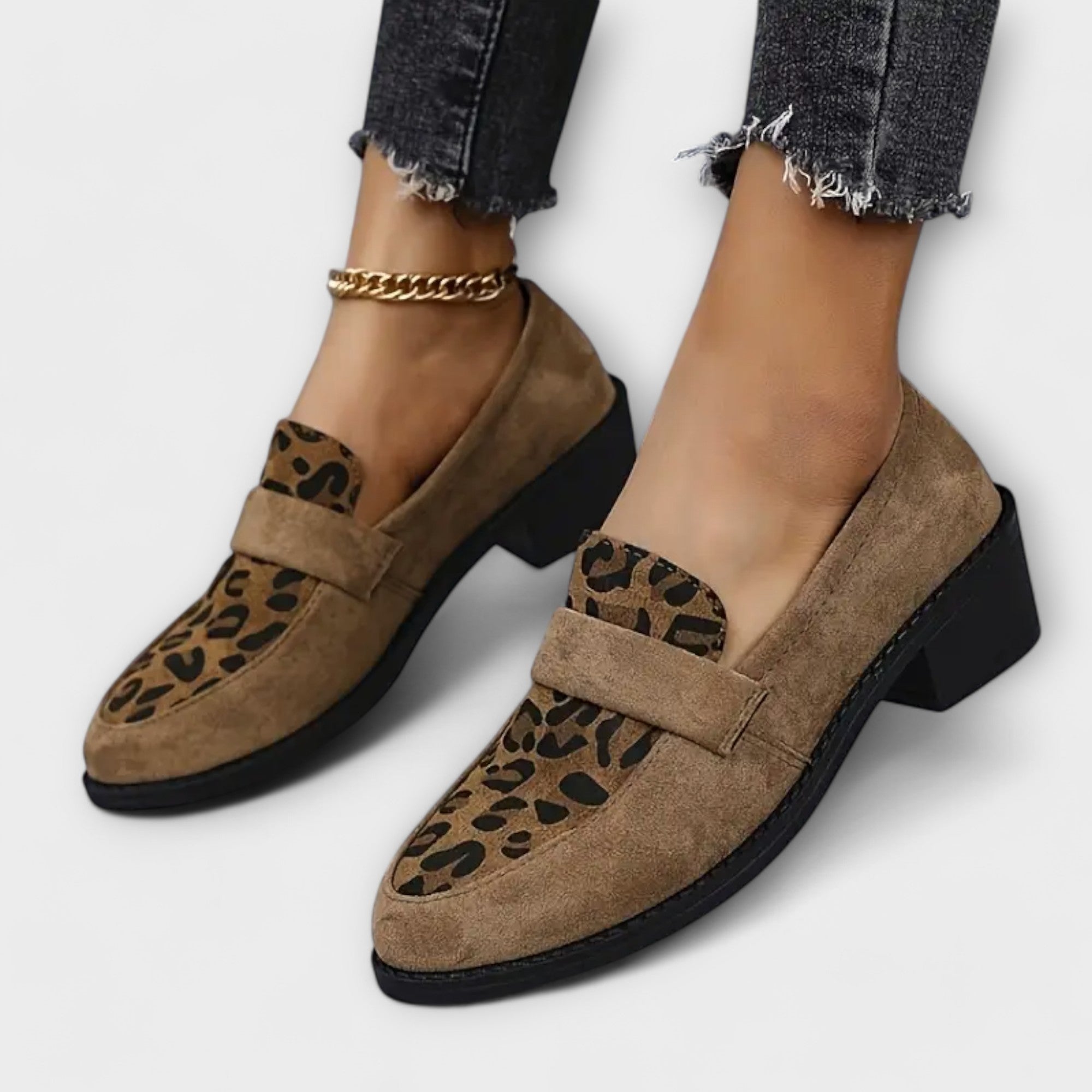 Karla – Elegante damskor med leopardmönster