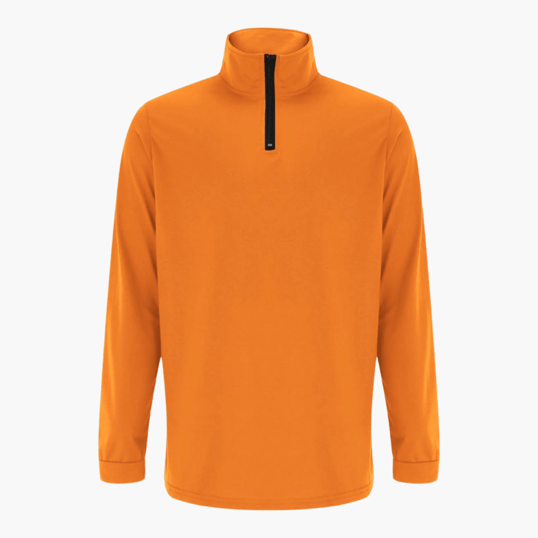 Sweatshirt med dragkedja för herr – sportig & bekväm