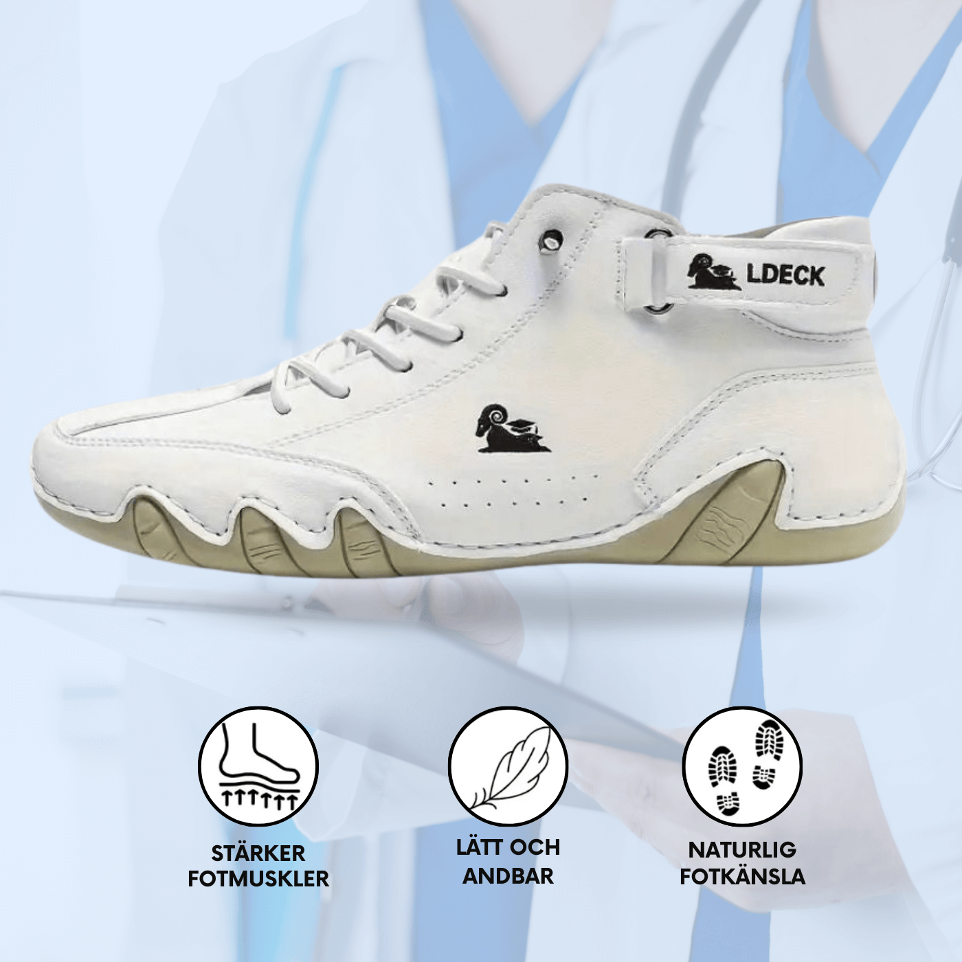 Alpaca Flex™ – Ergonomiska & Smärtlindrande Barfotaskor