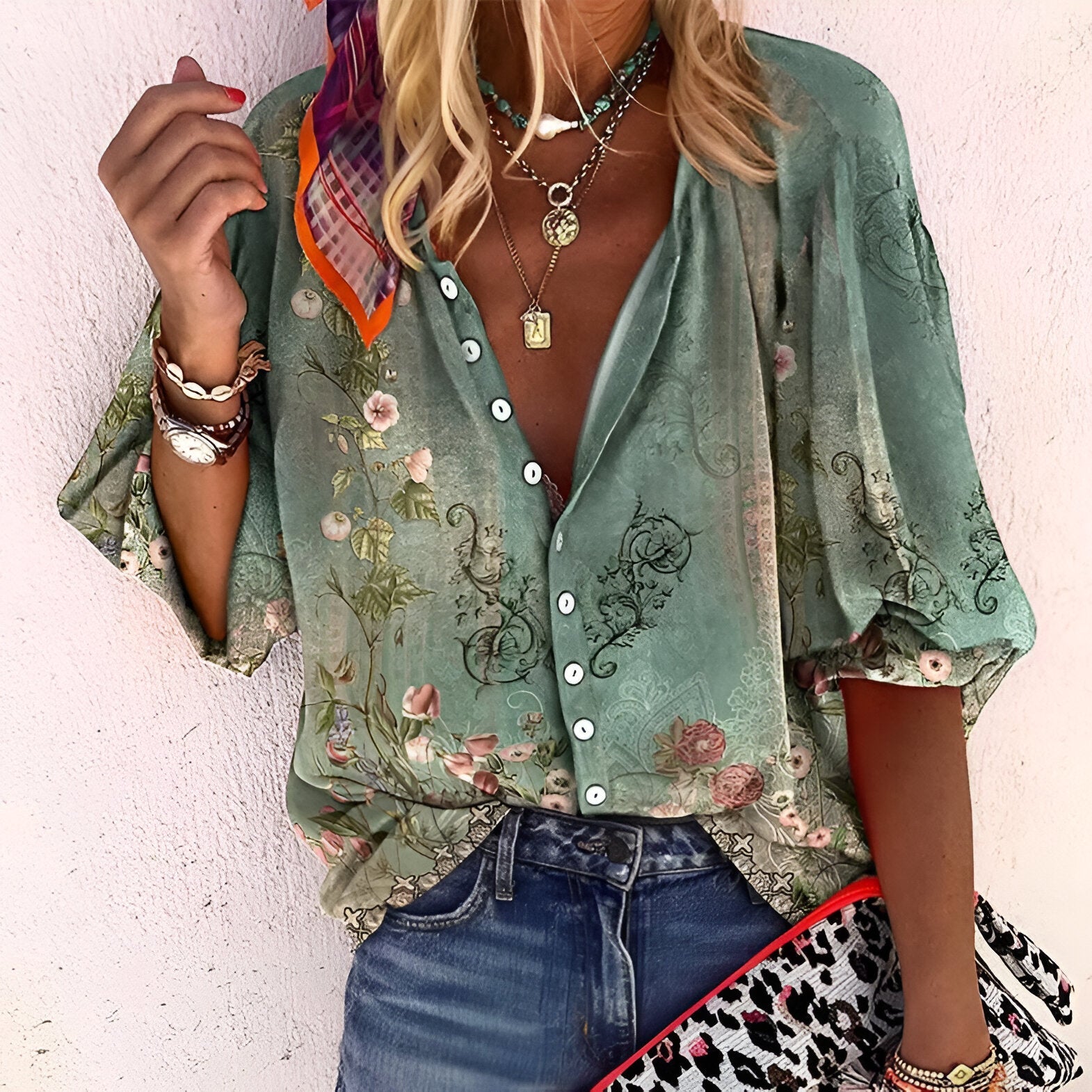 Sabine™ | Lyxig och Elegant Blus