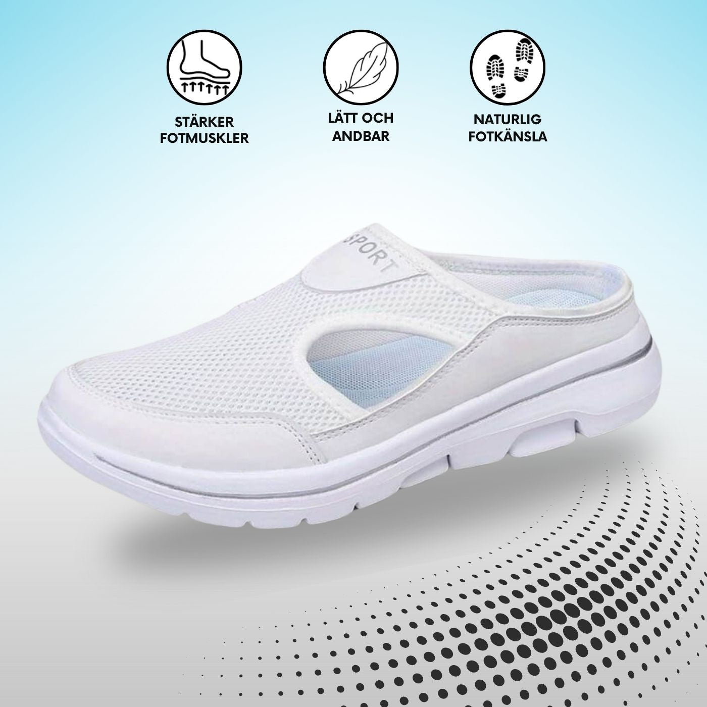 OrthoFit – Sportiga Ortopediska Sandaler med Ultimat Stöd