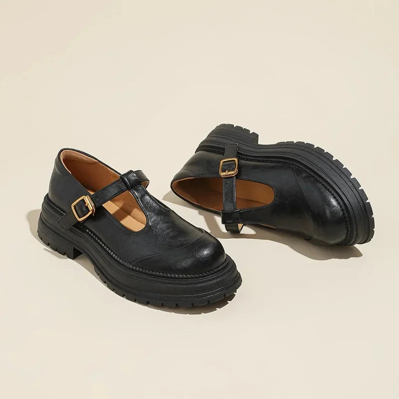 Chiara | Eleganta Mary Jane-skor i högkvalitativt läder