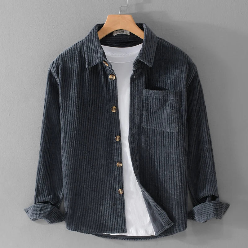 Rafael | Corduroy Skjorta