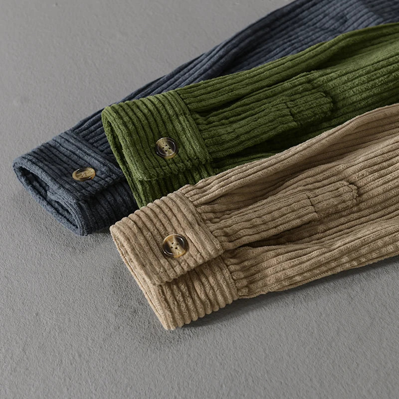 Rafael | Corduroy Skjorta