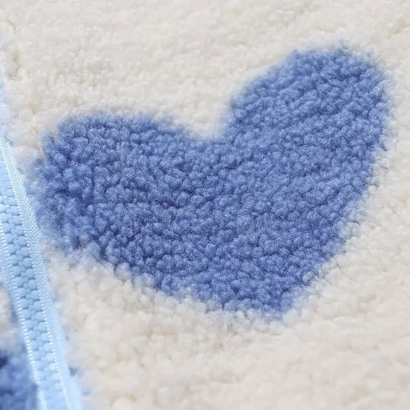 Katharina | Mjuk Reversibel Hjärtjacka