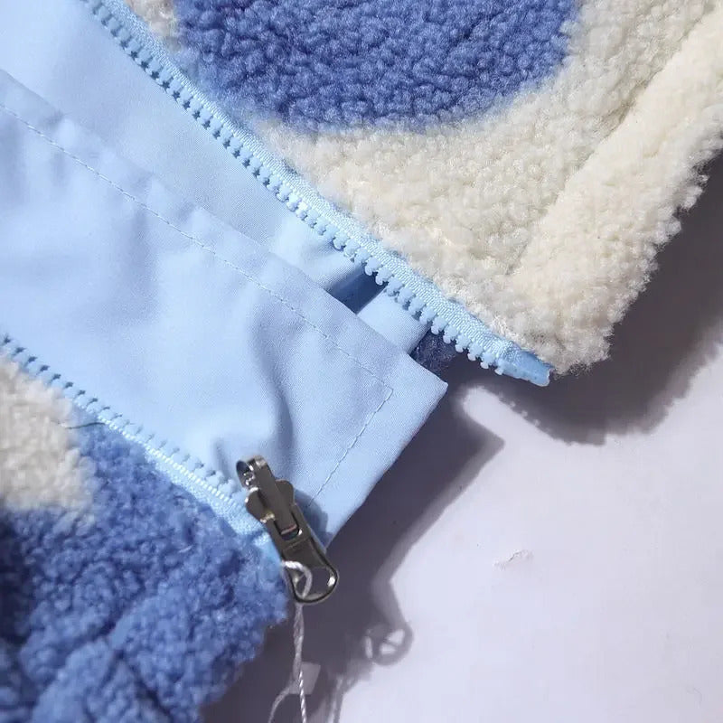 Katharina | Mjuk Reversibel Hjärtjacka