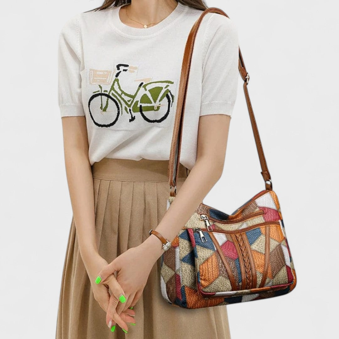 Sigrid - Mosaikläderväska