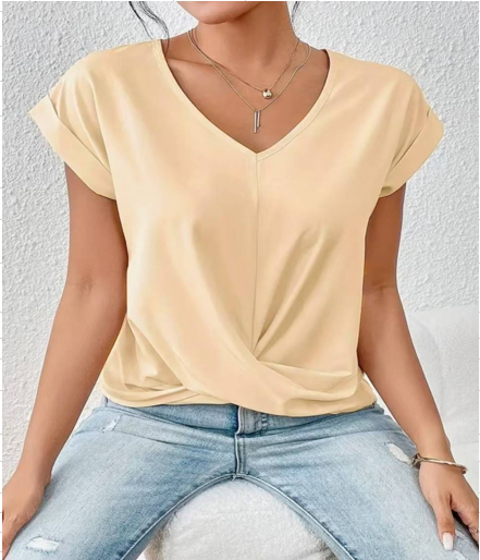 Linnéa | Elegant V-Ringad Topp