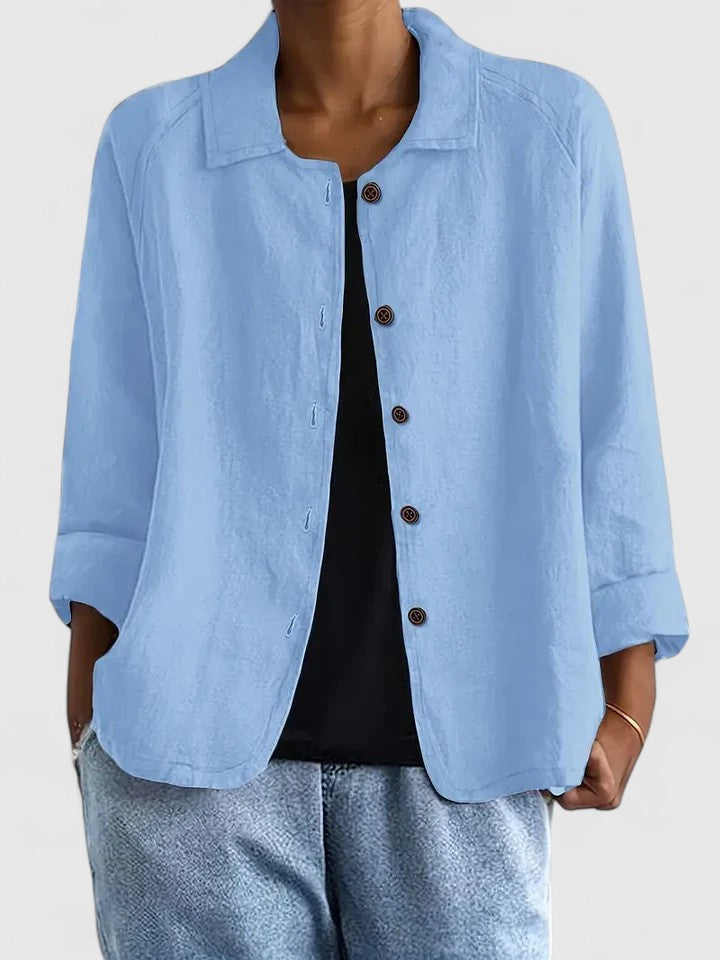 Jenny | Klassisk Bomull Lätt Topp