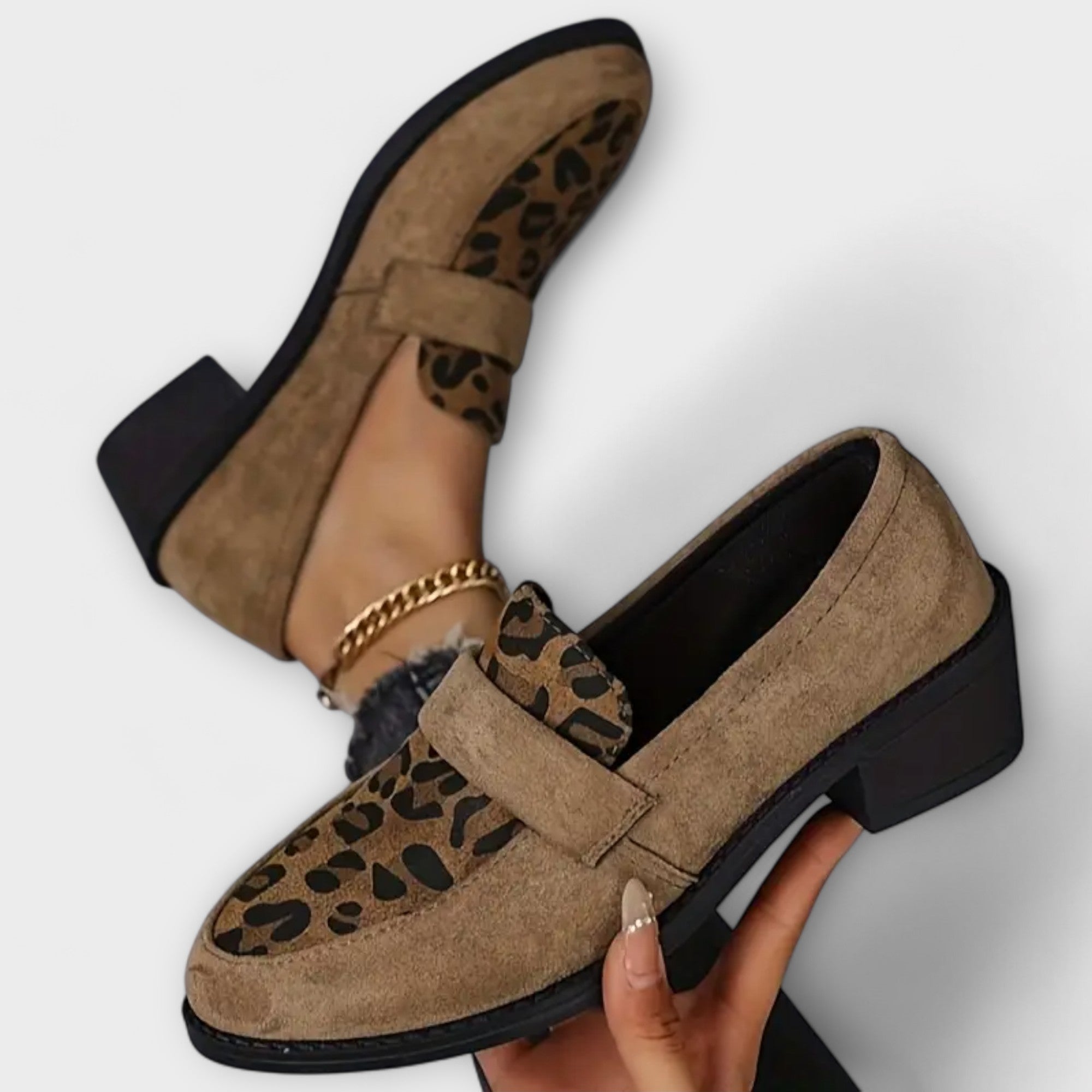 Karla – Elegante damskor med leopardmönster