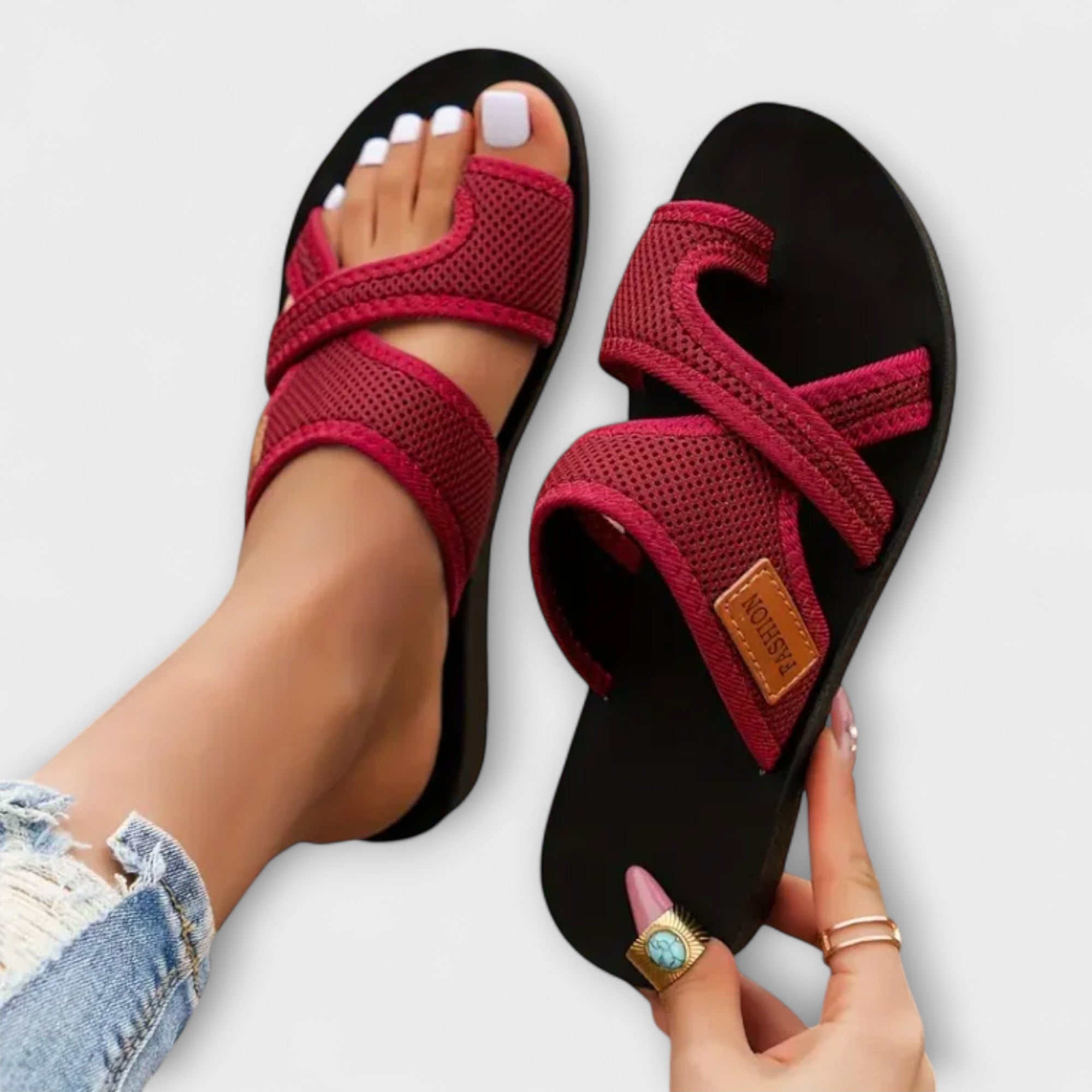 Elody – ortopediska korrigerande sandaler för hallux valgus