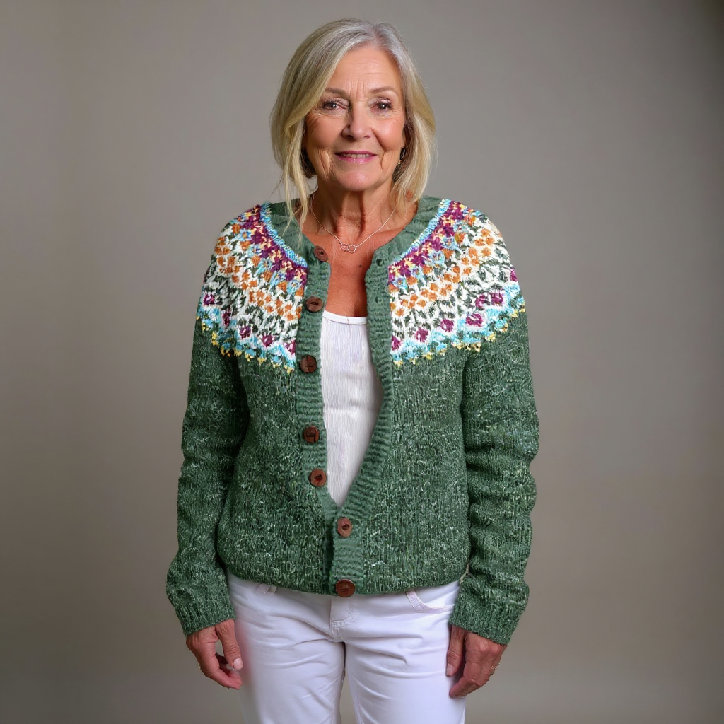 Svensson - Klassisk Isländsk Ull Vintage Cardigan