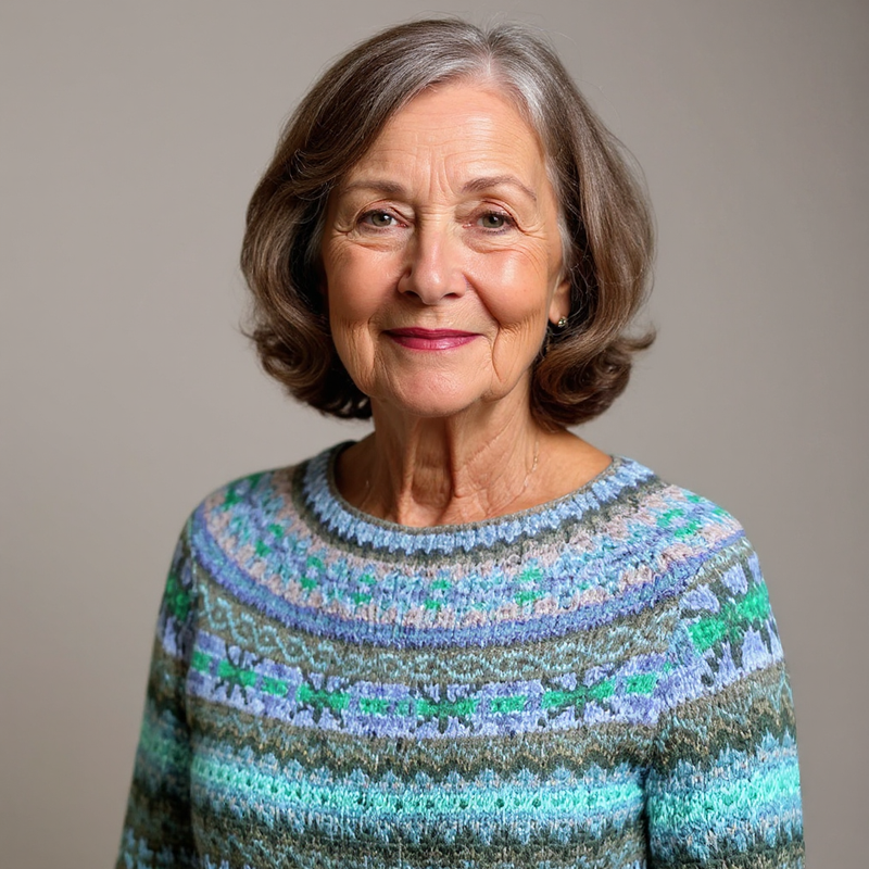 Svensson - Klassisk Isländsk Ullstickad Tröja