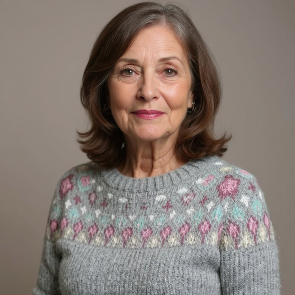 Svensson - Klassisk Isländsk Ullstickad Tröja