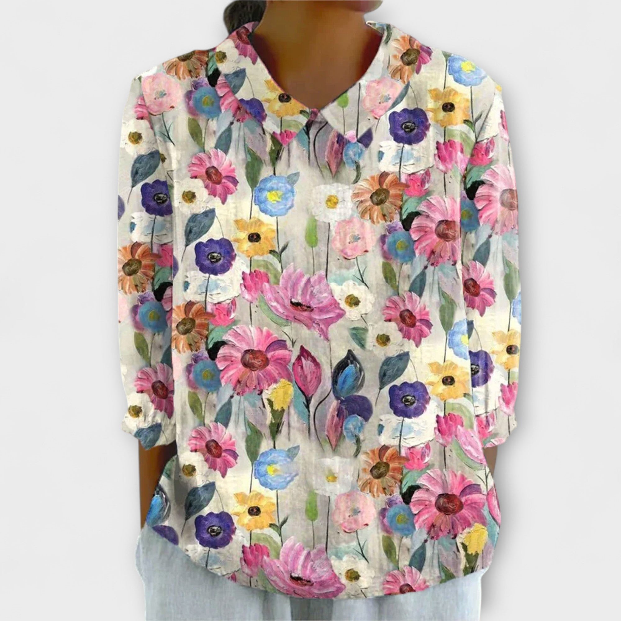 Charlotte - Vintage Floral Blus