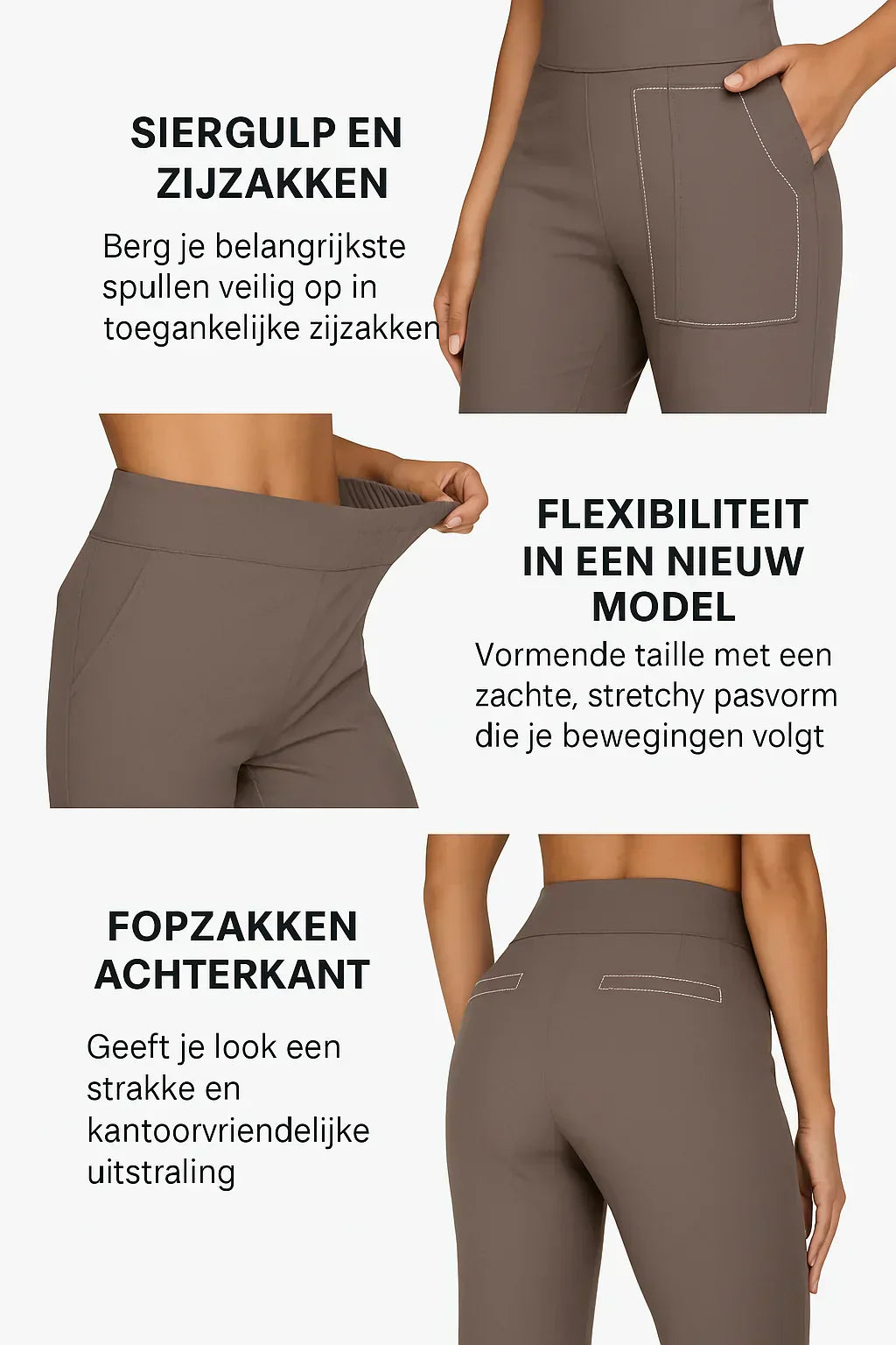 Astrid – Elegant byxa i mjuk jersey