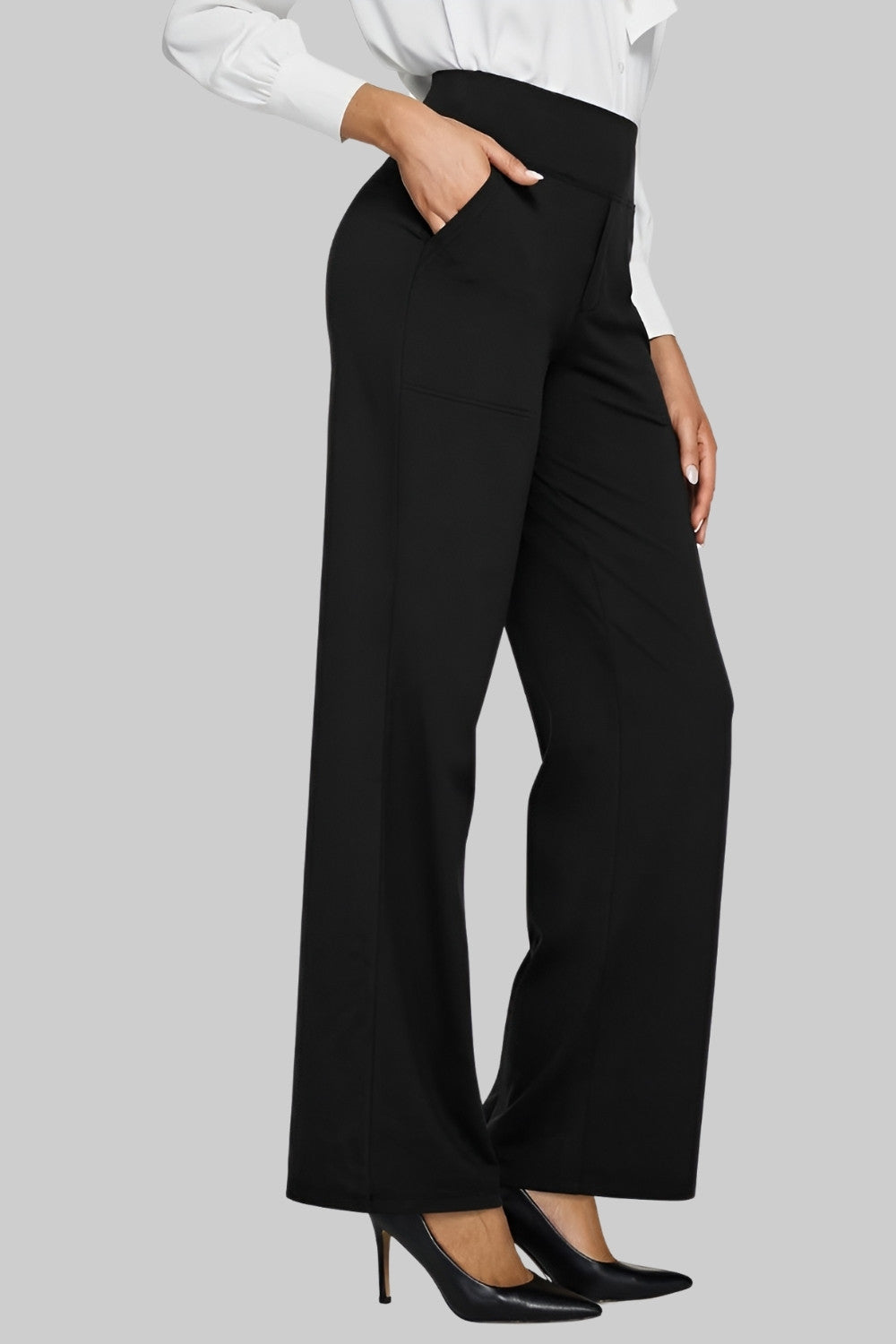 Astrid – Elegant byxa i mjuk jersey