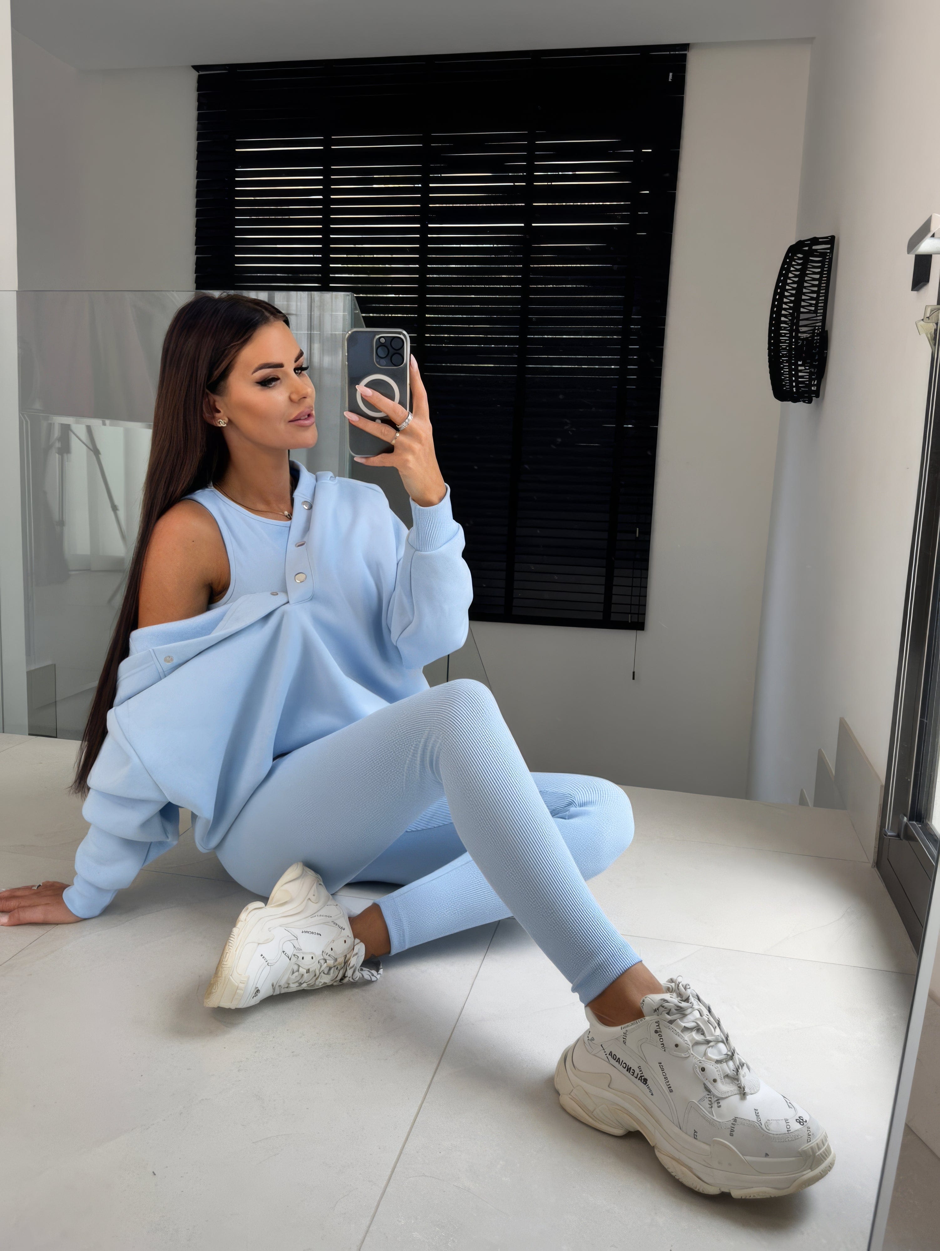 Liya | Tredelad casual matchande set