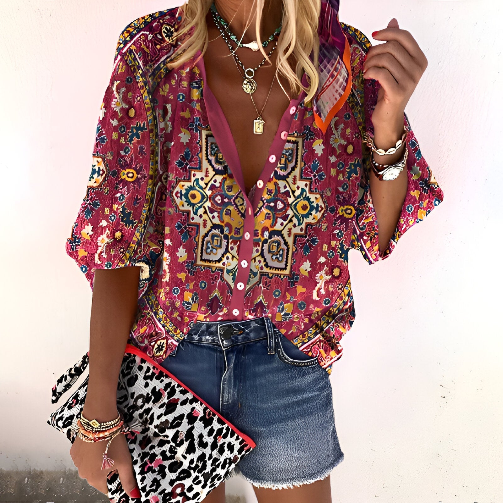 Sabine™ | Lyxig och Elegant Blus