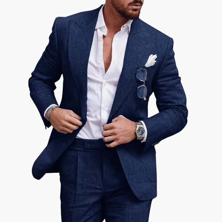 Tvådelad kostym för män - klassisk businesslook