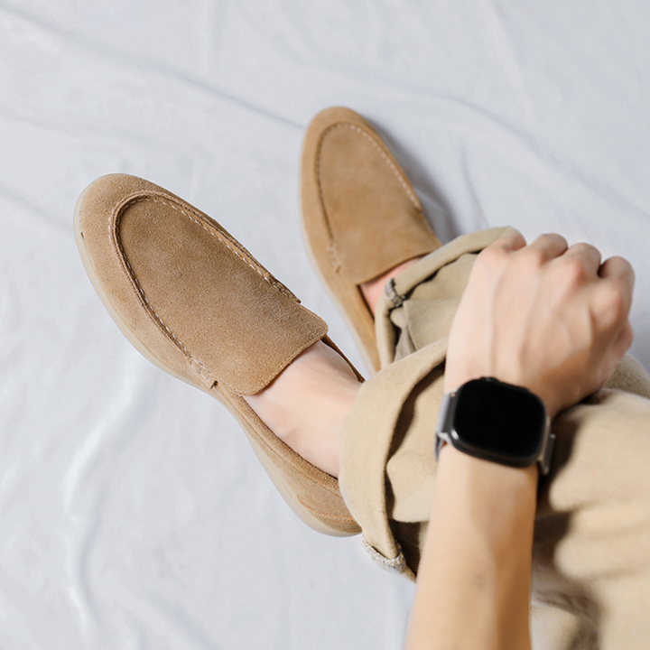 Exklusiva herrloafers i Milano-stil
