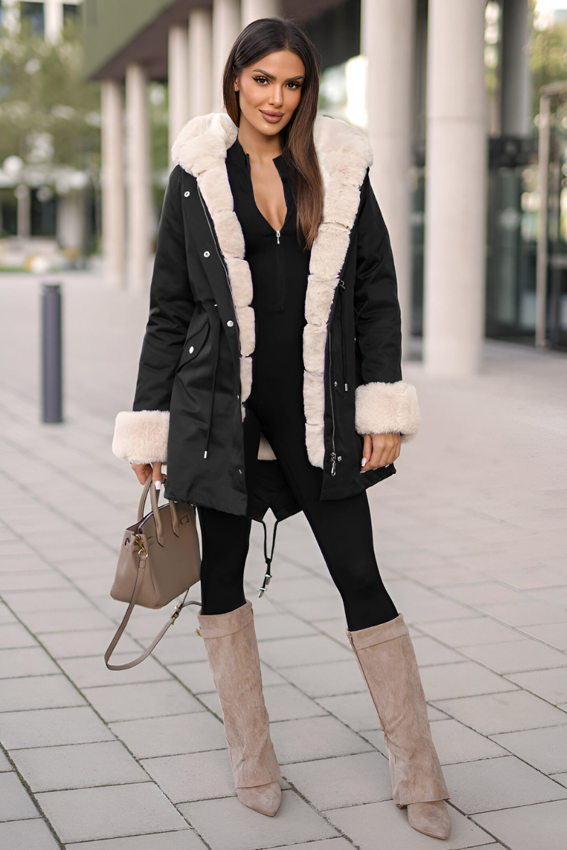 Tila | Stilren Varm Vinterjacka