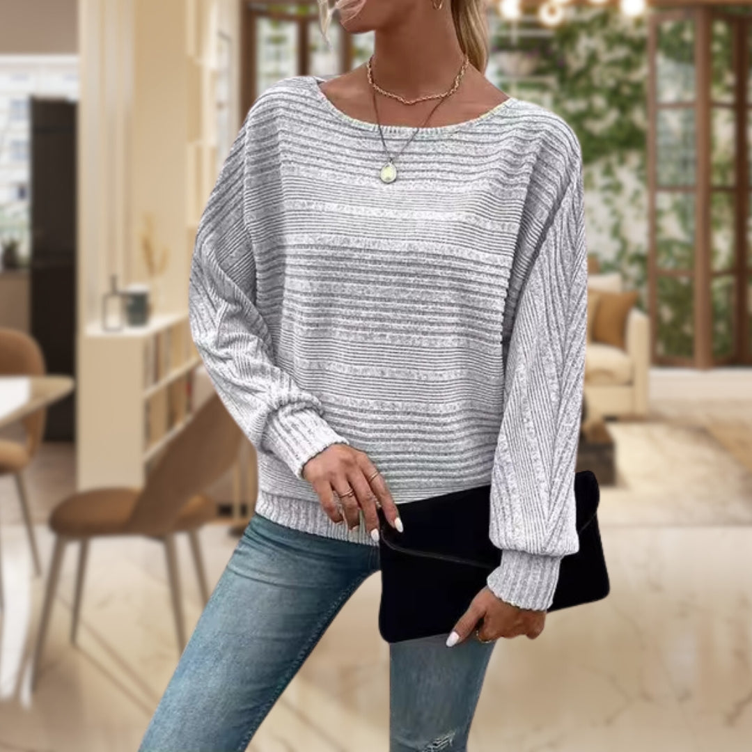 Abigail - Texturerad tröja
