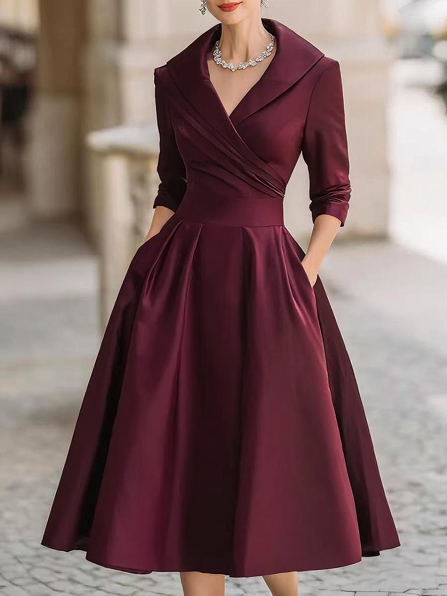 Lea | Elegant Midi-klänning