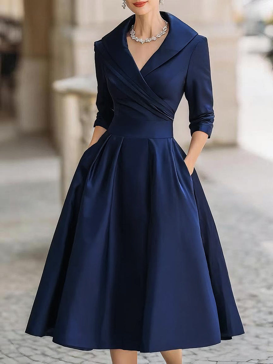 Lea | Elegant Midi-klänning