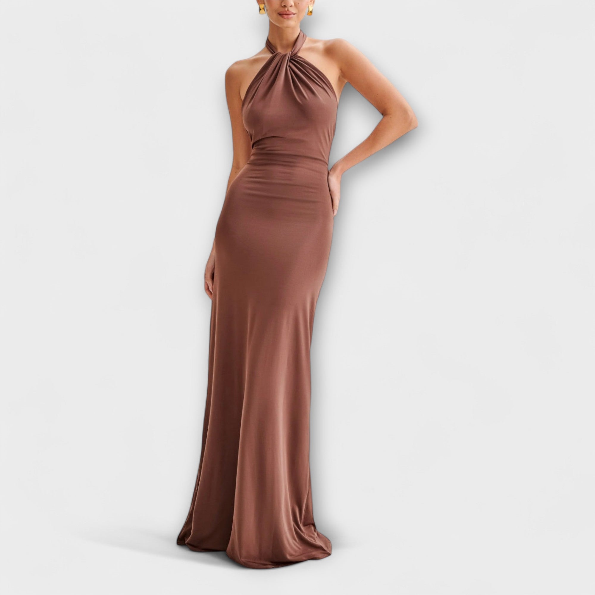 Lagune - Slinky Halter Maxi-klänning