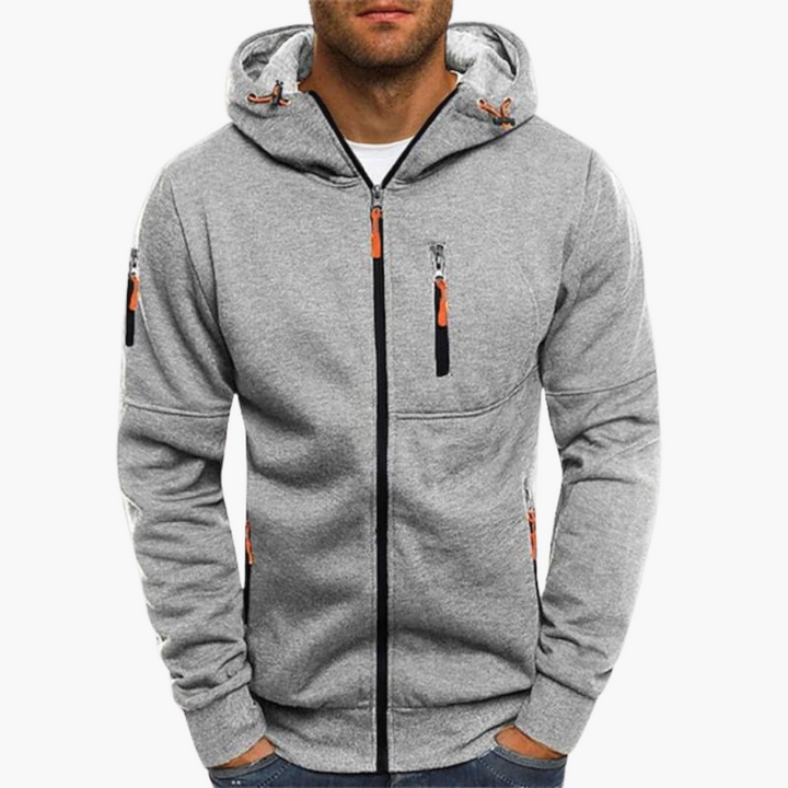 Moritz | Hoodie med dragkedja