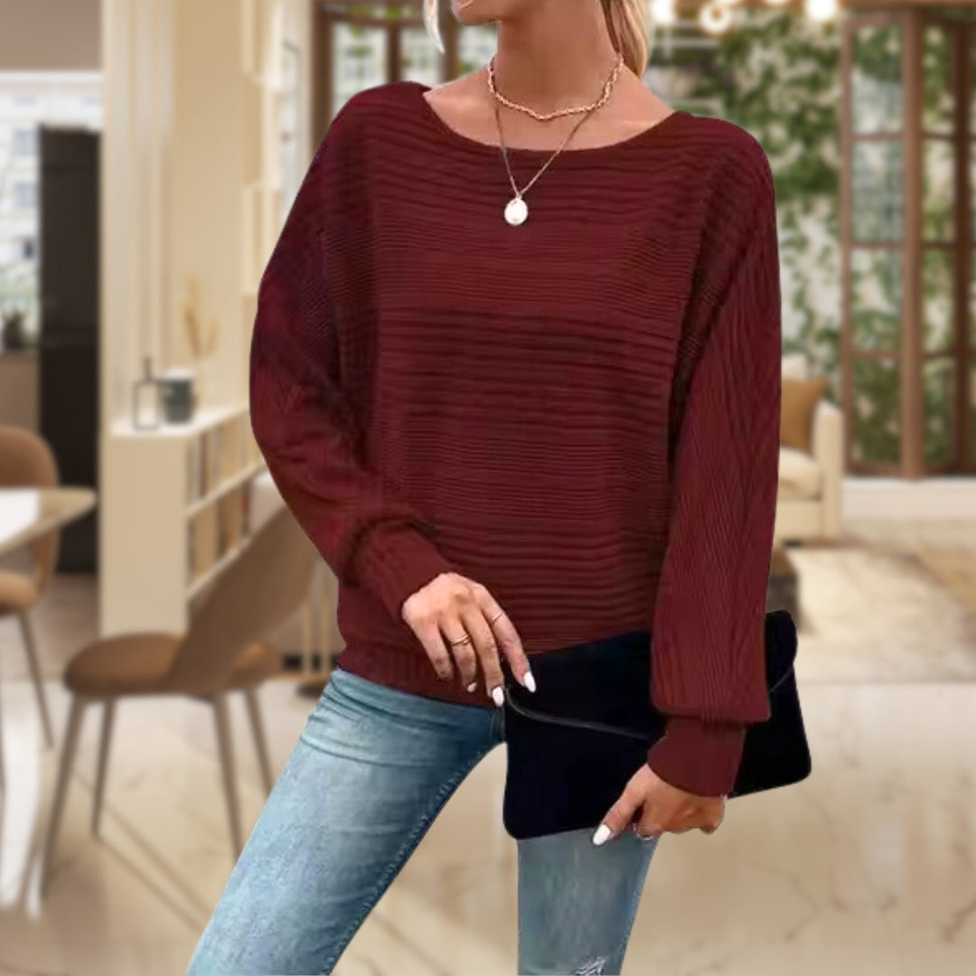 Abigail - Texturerad tröja